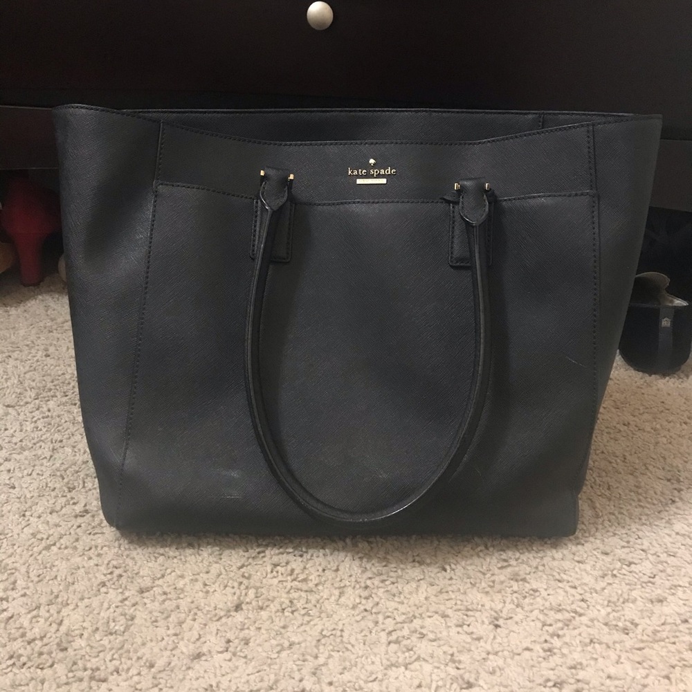 Black Kate Spade Cameron Laptop Tote
